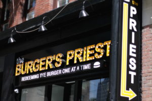 Burger Priest Toronto