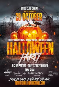 halloween crawl toronto
