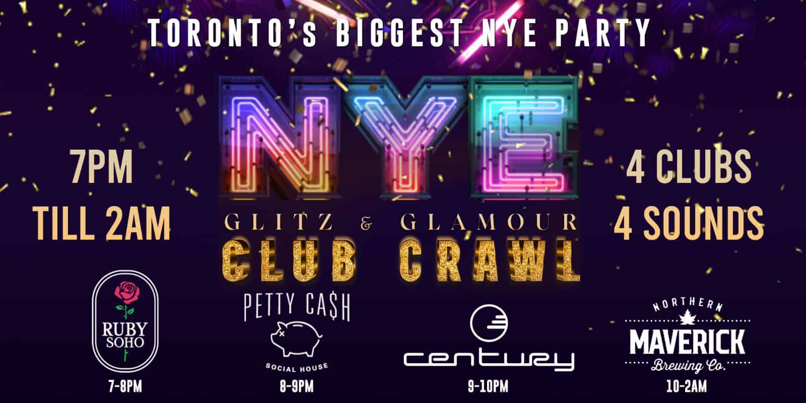 Glitz & Glamour Toronto New Years Eve Party