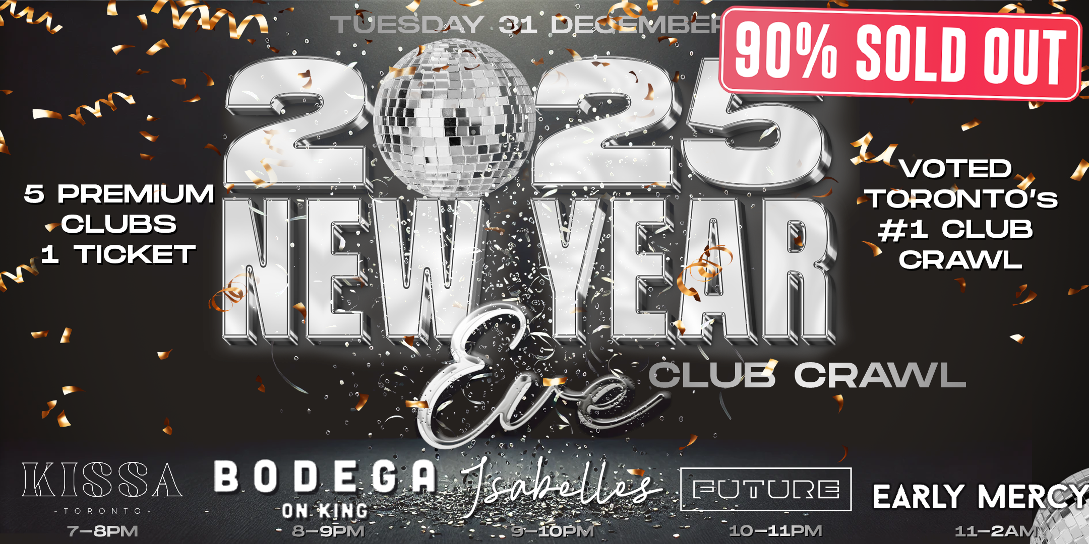 nye events toronto