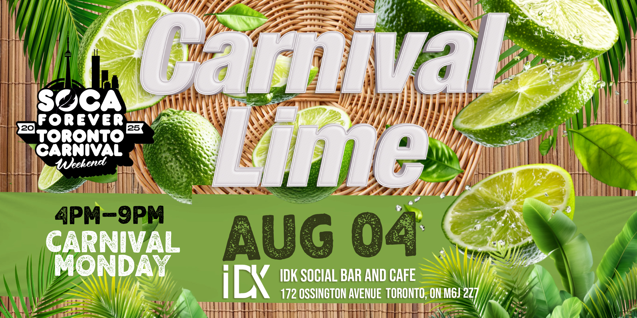 Carnival Lime eventbrite