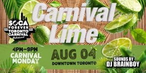Carnival Lime with dj