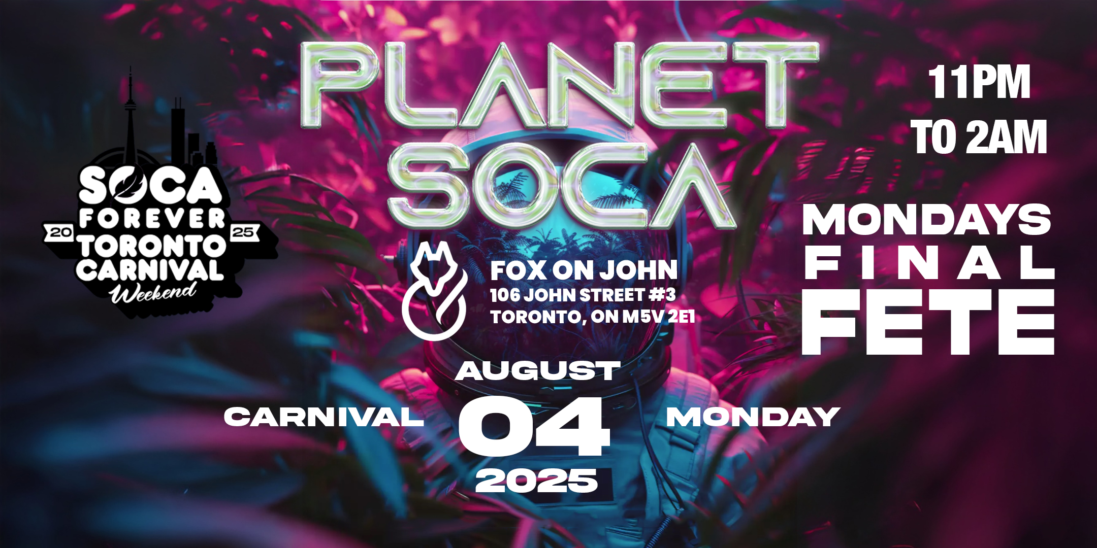 Planet Soca with dj