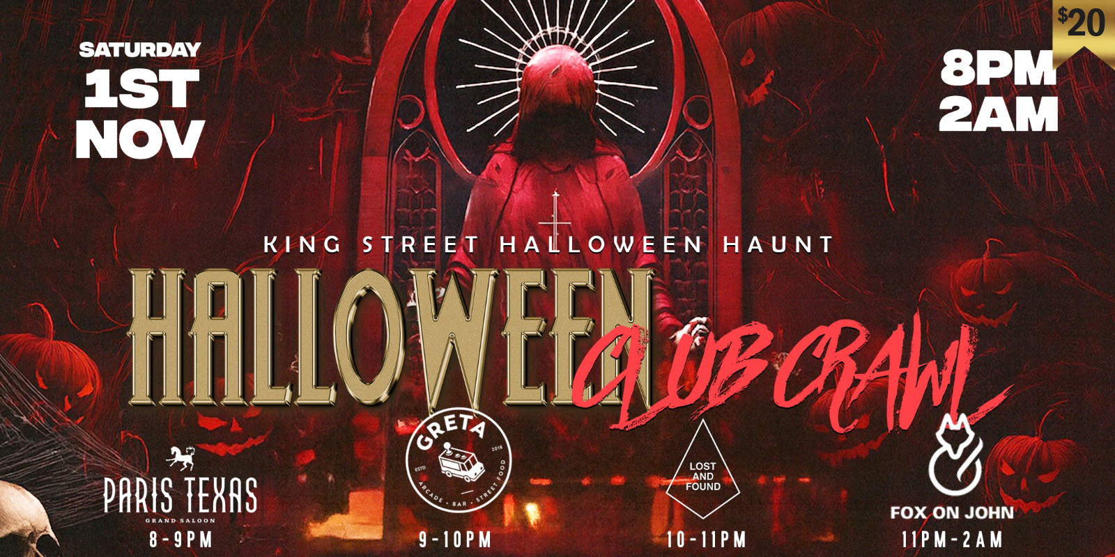 king street club crawl