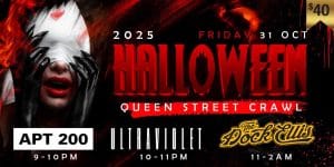 High-energy Halloween party in Toronto's best nightclub.