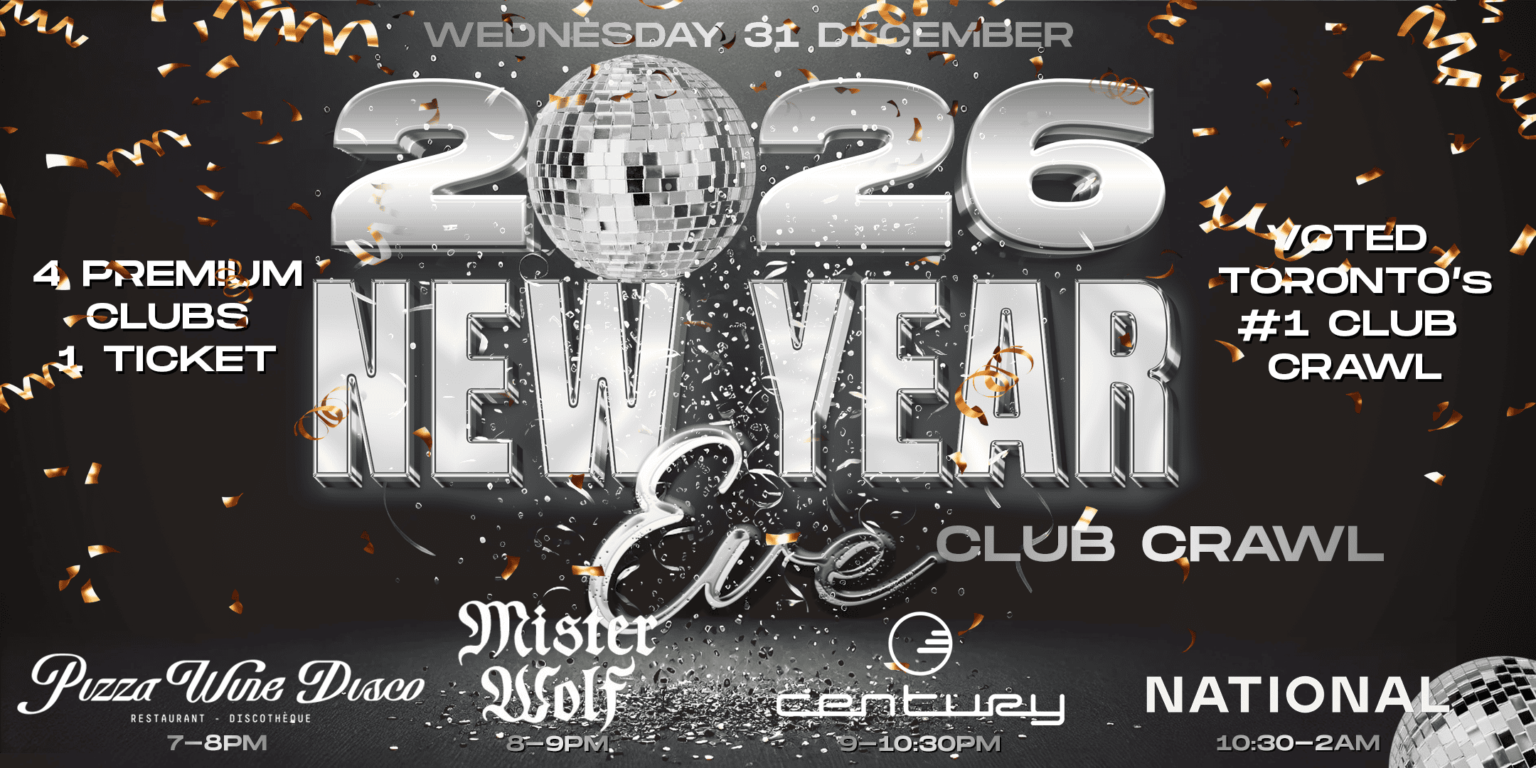 toronto new years events