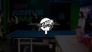 Indoor ping pong games at Toronto clubs.