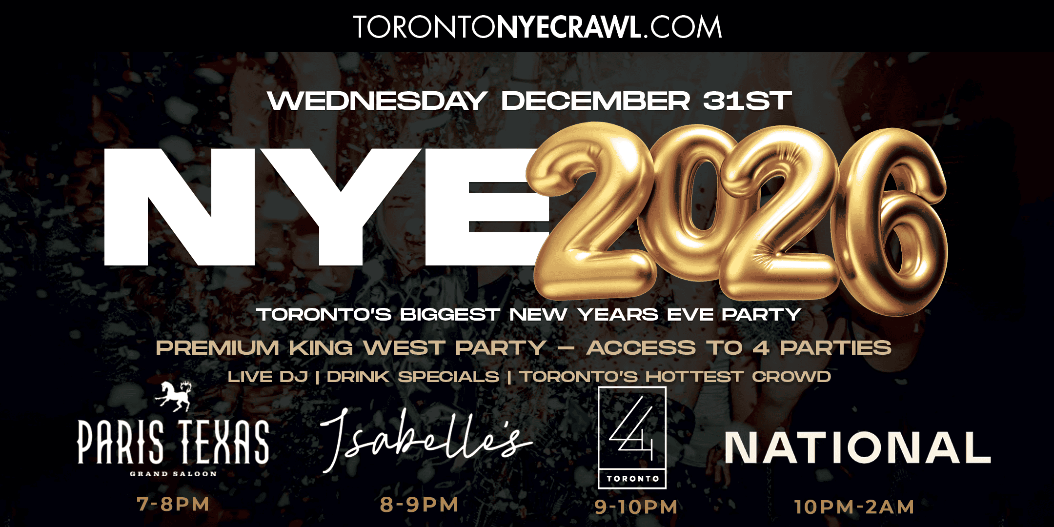 toronto new years events