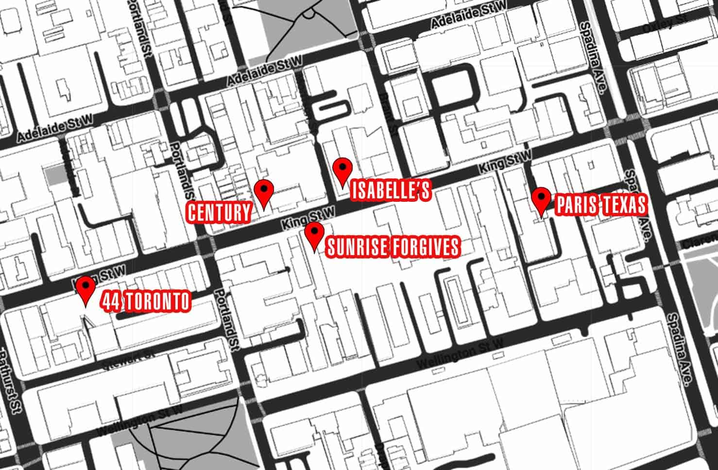Toronto Pride Party Crawl Instructions